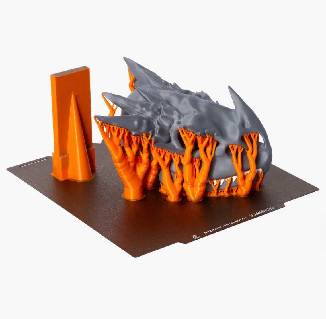 Череп дракона PETG